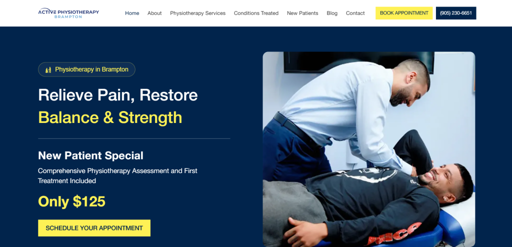 Active Physiotherapy Brampton